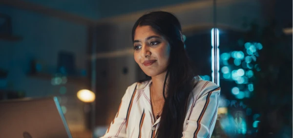 estudiante del curso de power bi business intelligence