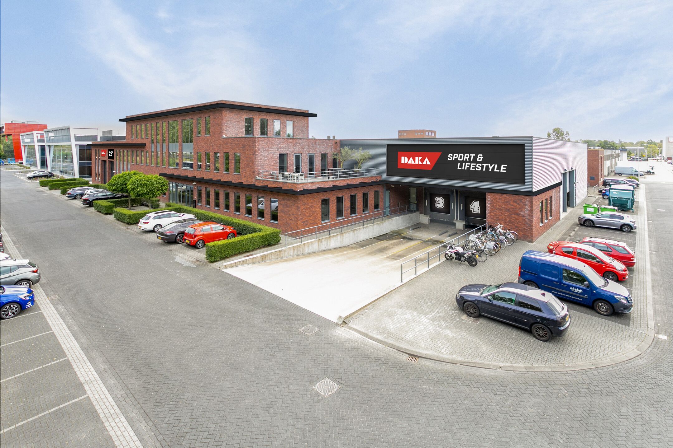 DAKA Groep huurt nieuw hoofdkantoor met centraal magazijn