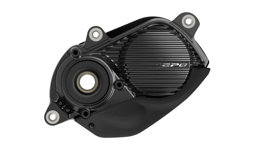 Shimano EP801 Mittelmotor freigestellt auf weissem Hintergrund