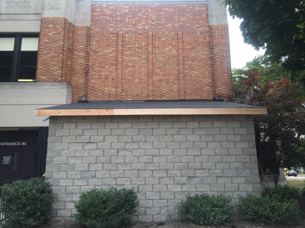 masonry repair and restoration brick replacement walls brick and block downriver area michigan above all masonry and construction