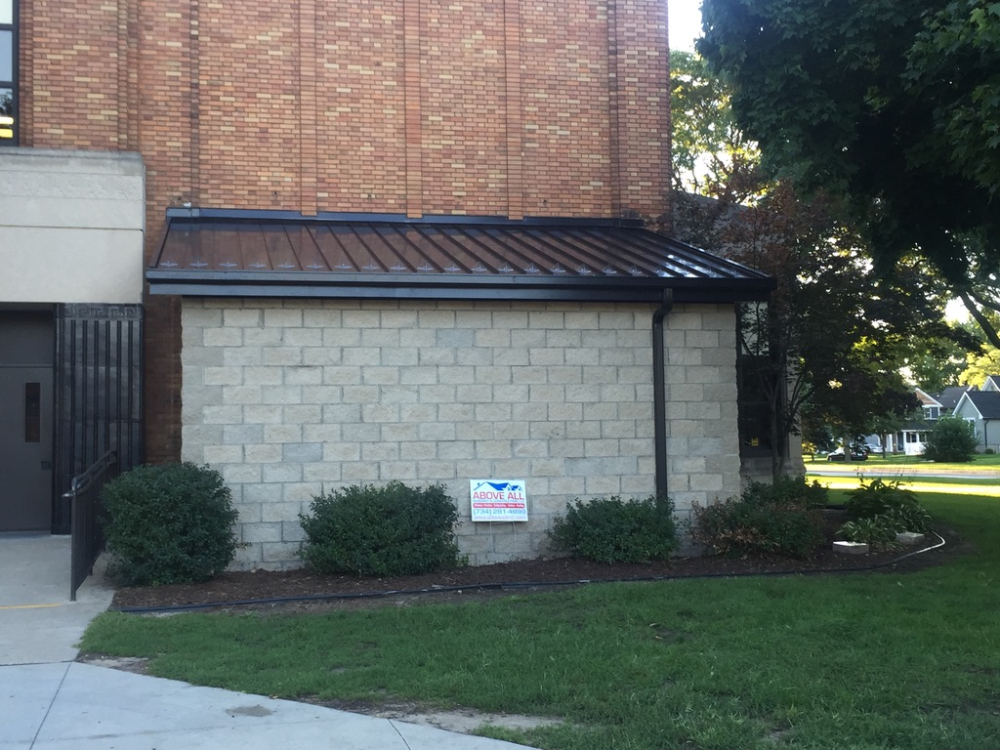 above all masonry and construction downriver area michigan brick wall masonry repair