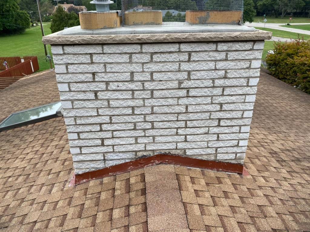 chimney repair chimney cleaning white brick chimney above all masonry and construction