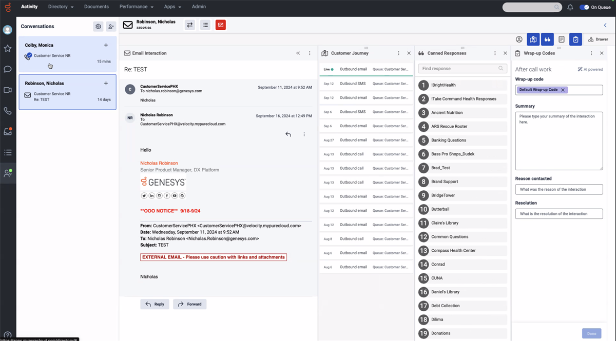 Genesys Cloud CX