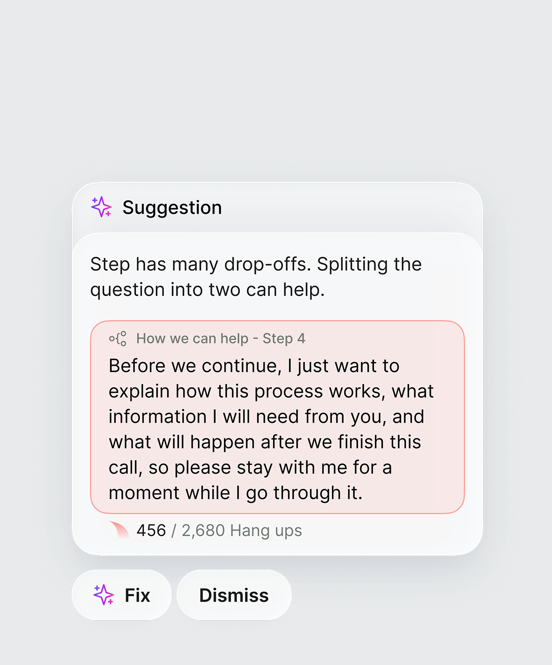 Improve with AI
Powered Suggestions