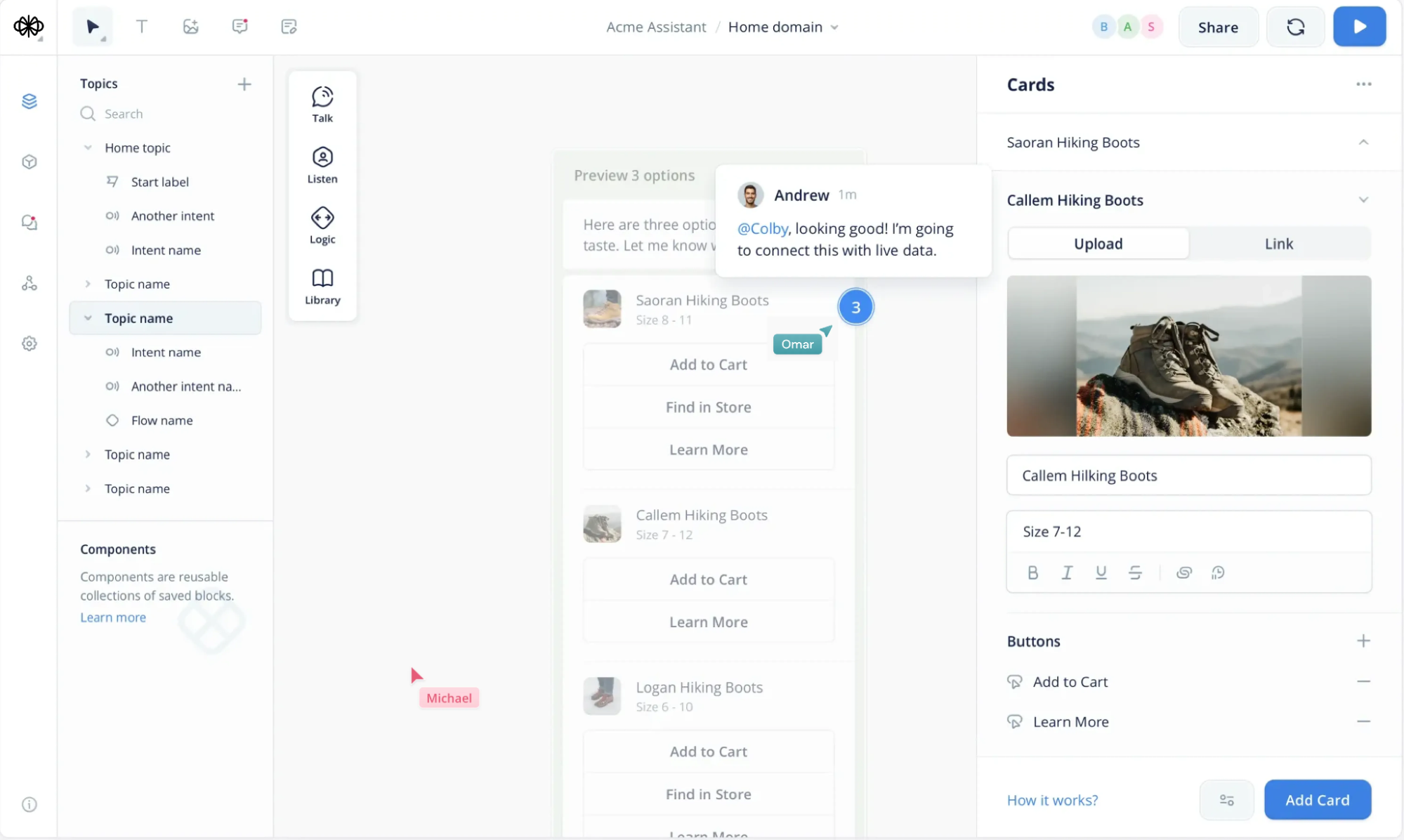 Voiceflow platform