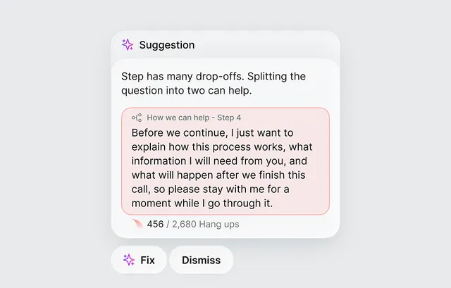Improve with AI Powered Suggestions