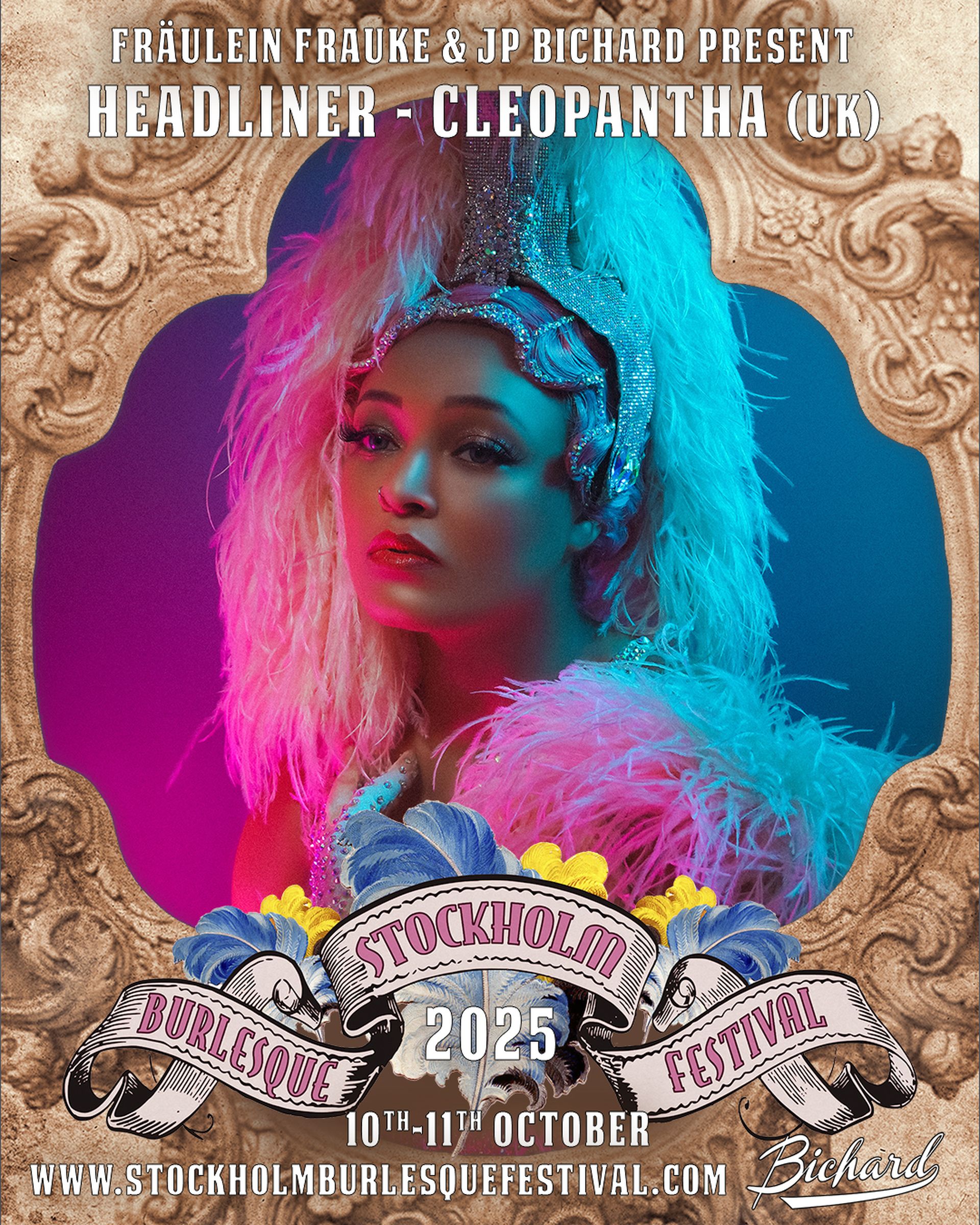 Fräulein Frauke & JP Bichard presenterar: Stockholm Burlesque Festival på Nalen, 11 oktober 2025