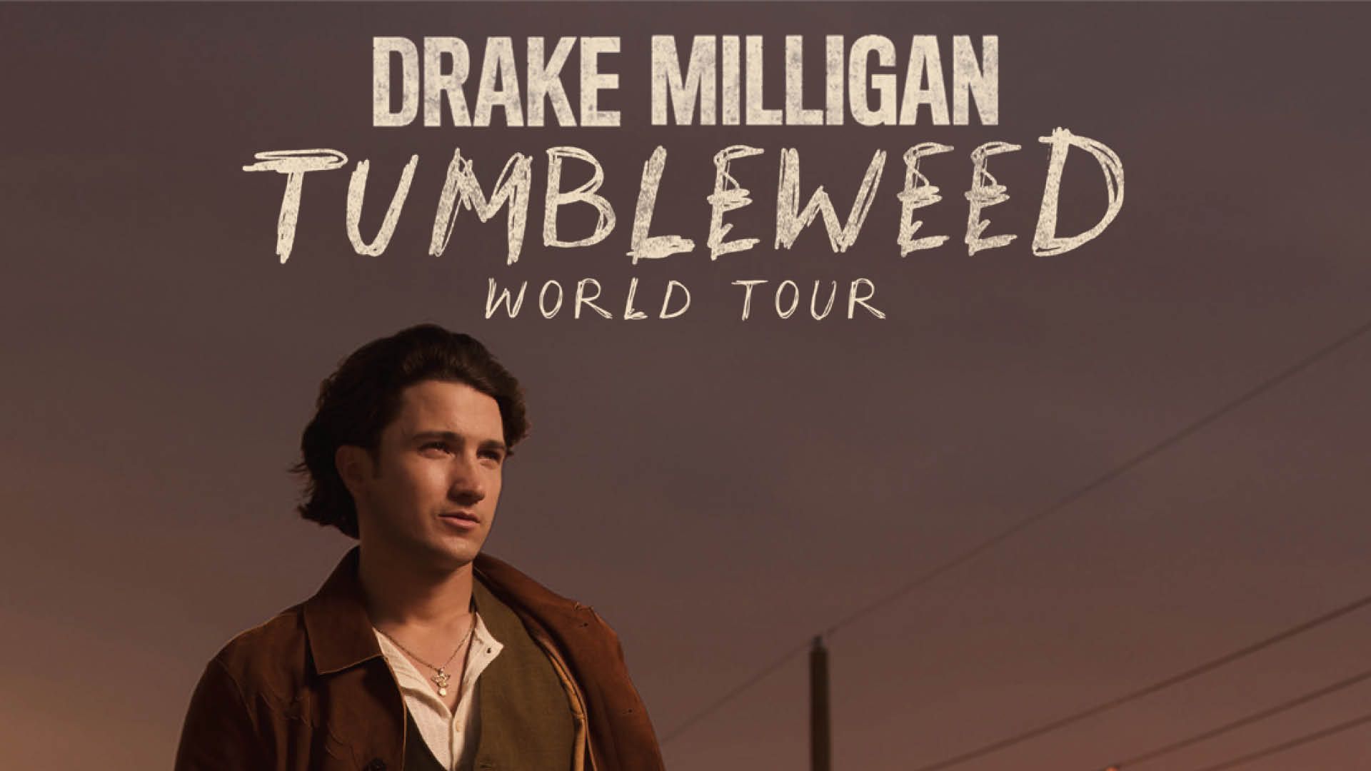 Drake Milligan 20 september 2026 Nalen Stockholm