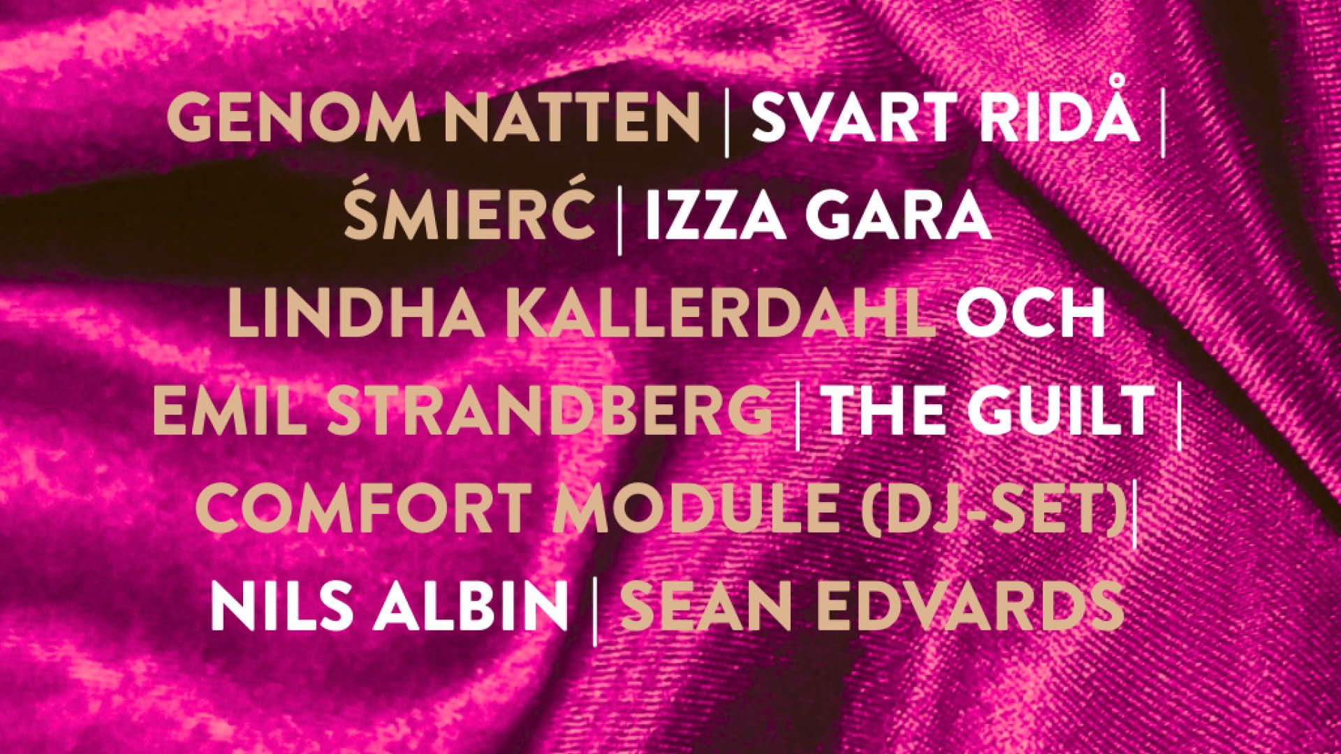 Manifestgalan 26 mars 2026 Nalen Stockholm