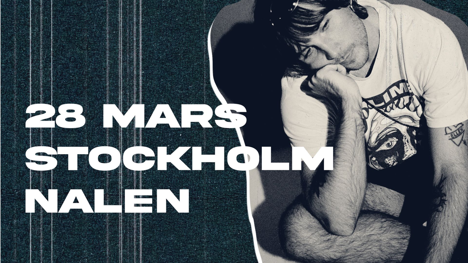 Kasino 28 mars 2026 Nalen Stockholm artwork klubben
