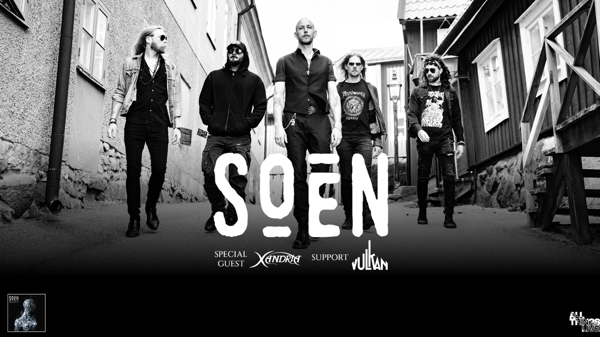 Soen special guest Xandria support Vulkan 20 februari 2026 Nalen Stockholm