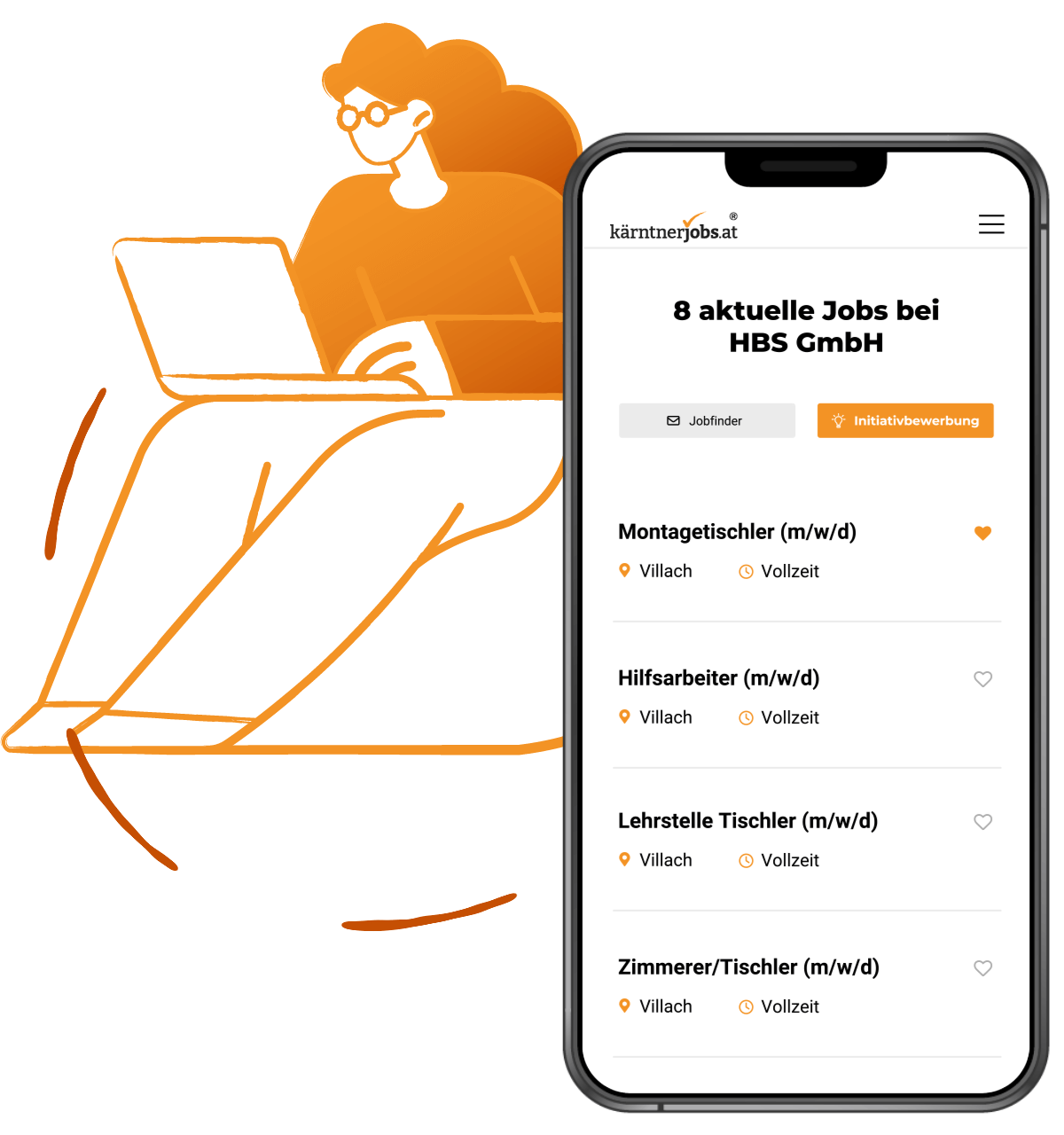 Stellenanzeigen Abgleich durch unseren JobMatcher