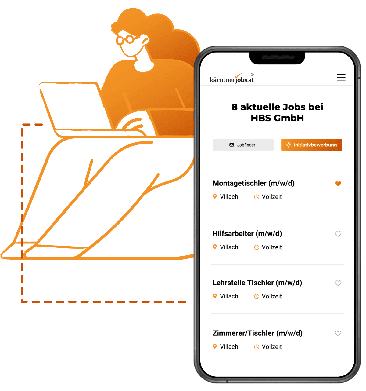 Stellenanzeigen Abgleich durch unseren JobMatcher