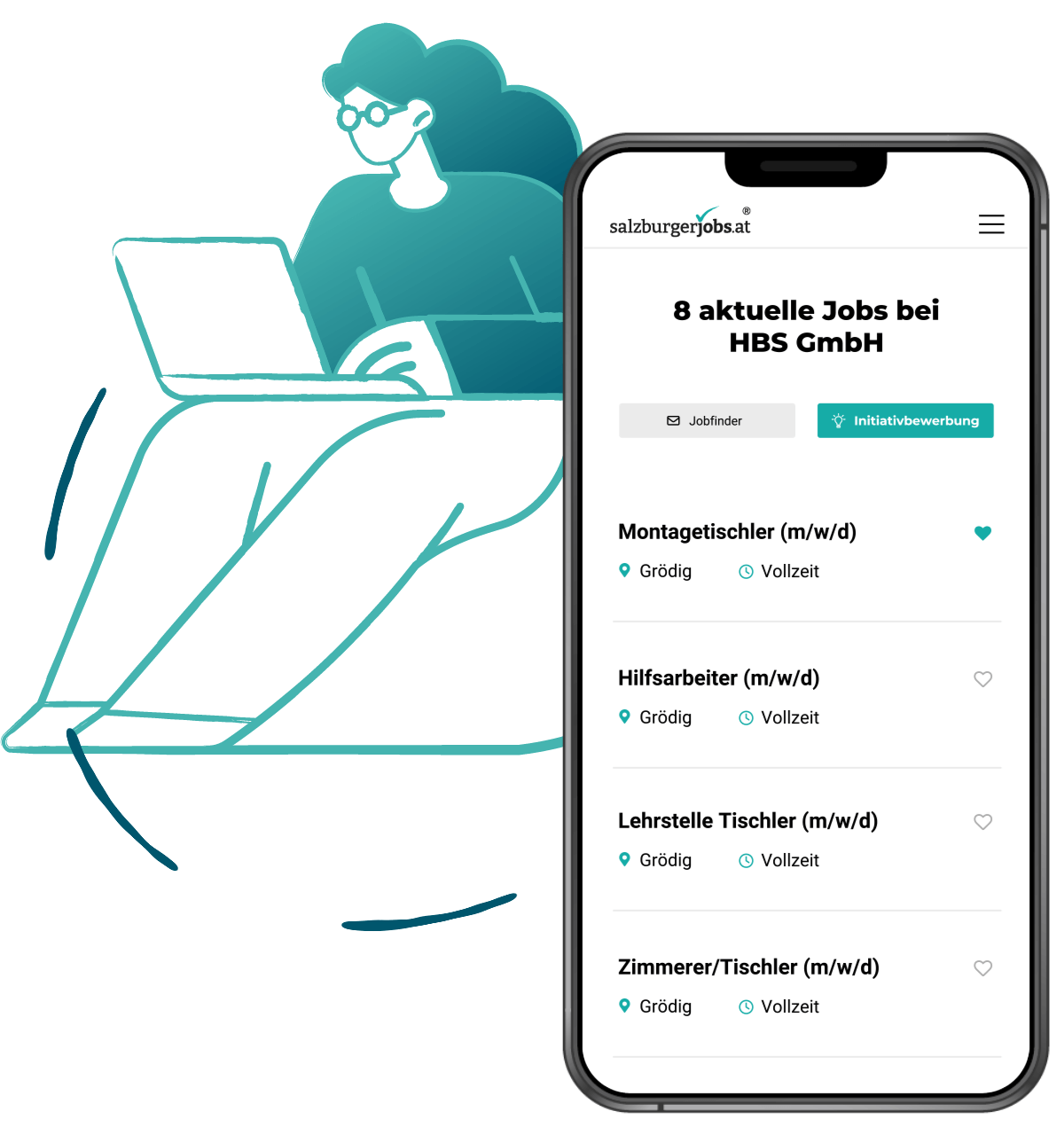 Stellenanzeigen Abgleich durch unseren JobMatcher