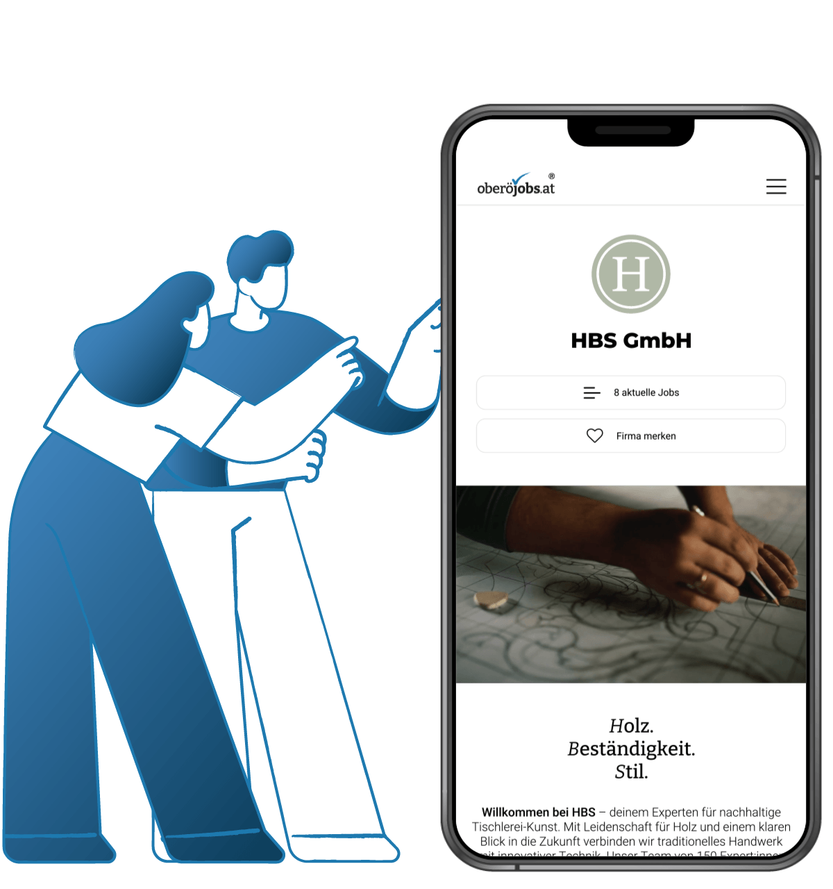 Arbeitgeberprofil auf oberöjobs.at