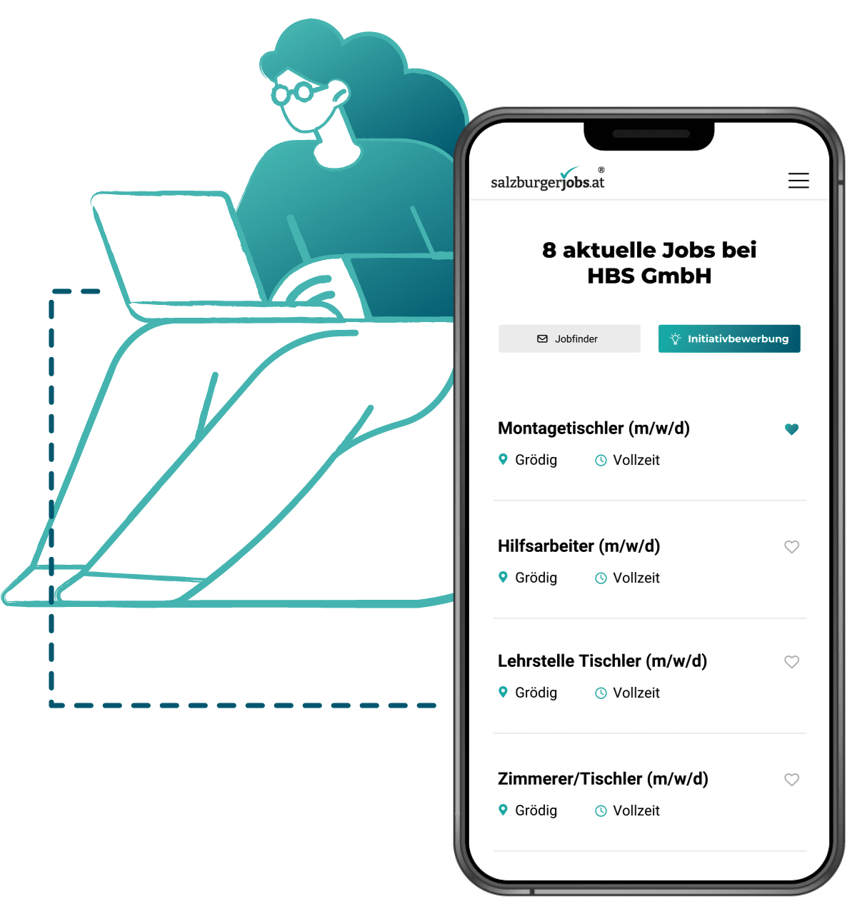 Stellenanzeigen Abgleich durch unseren JobMatcher