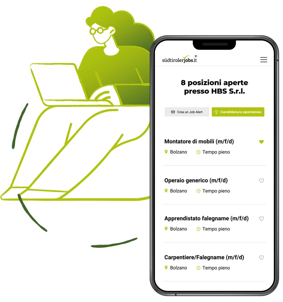 Jobmatcher di südtirolerjobs.it