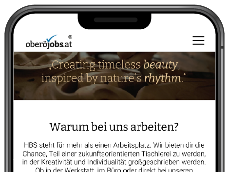 Arbeitgeberprofil auf oberöjobs.at