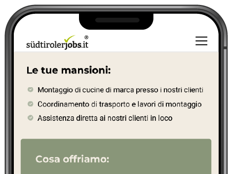 Annunci di lavoro nel vostro Corporate Design