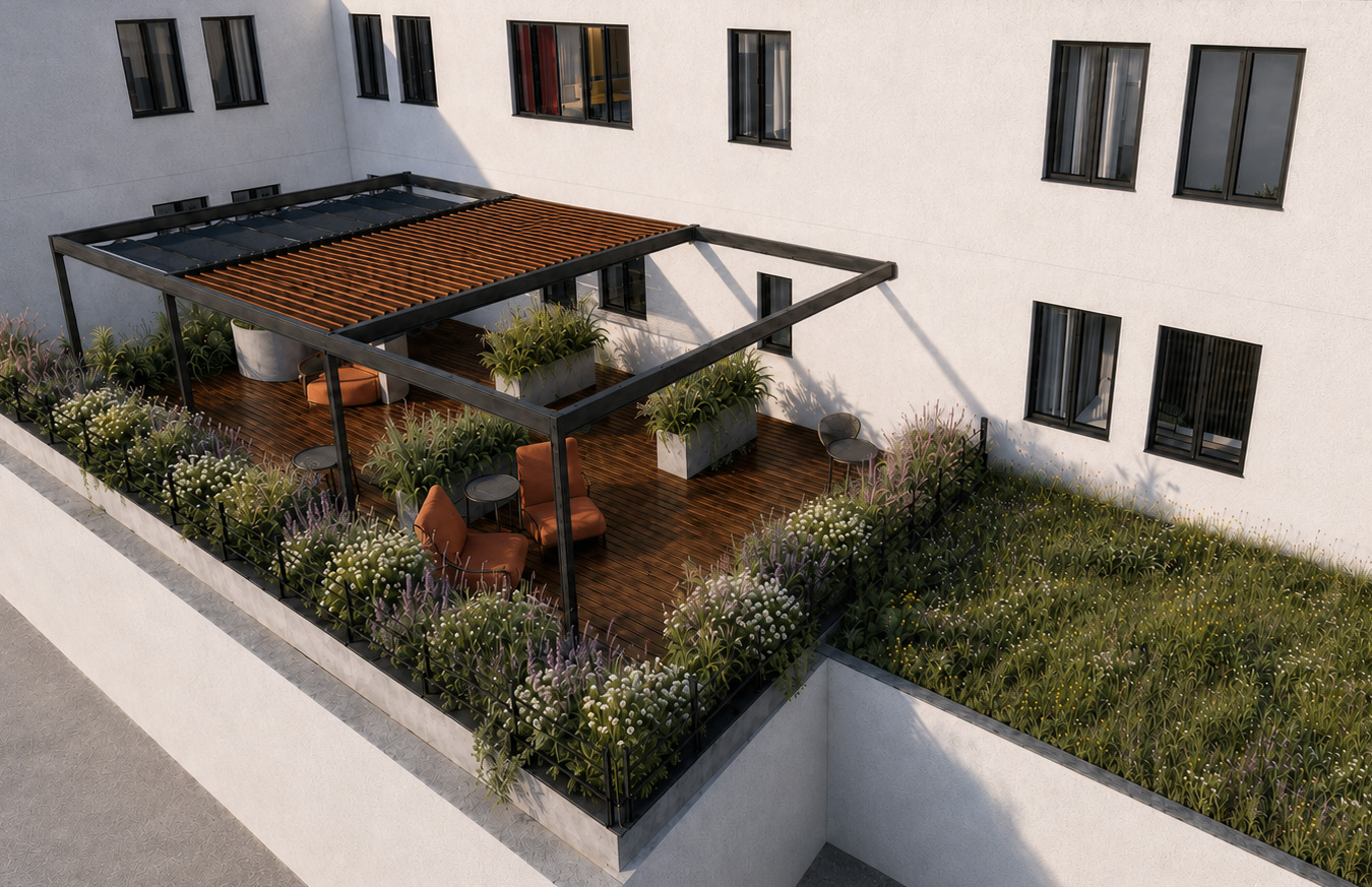 Dachterrasse