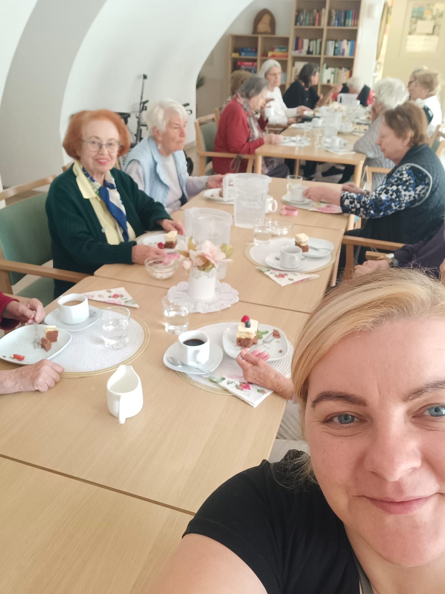 Kaffeekränzchen im Betreuten Wohnen