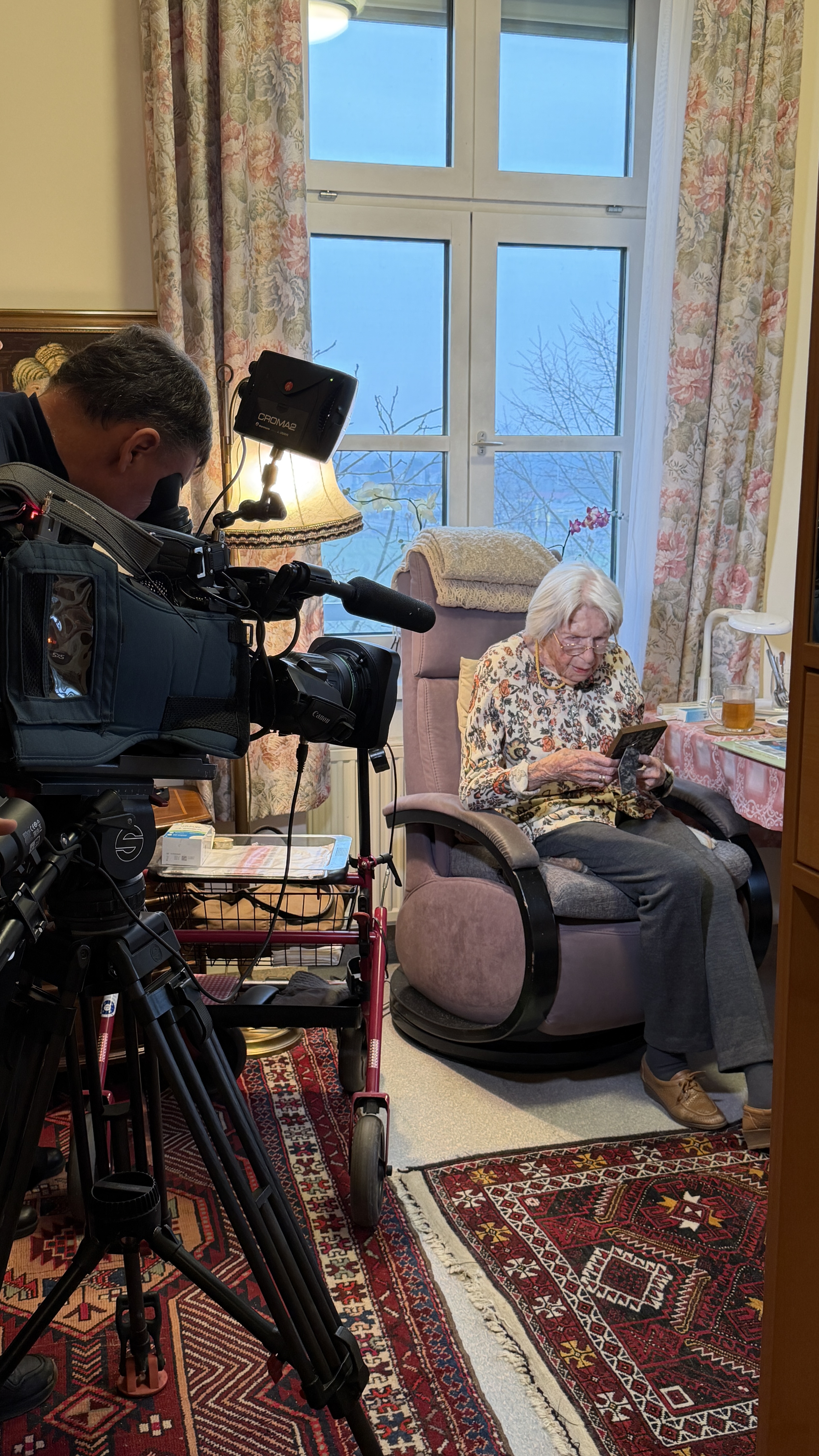 Anna Buraner im Fernseh-Portrait