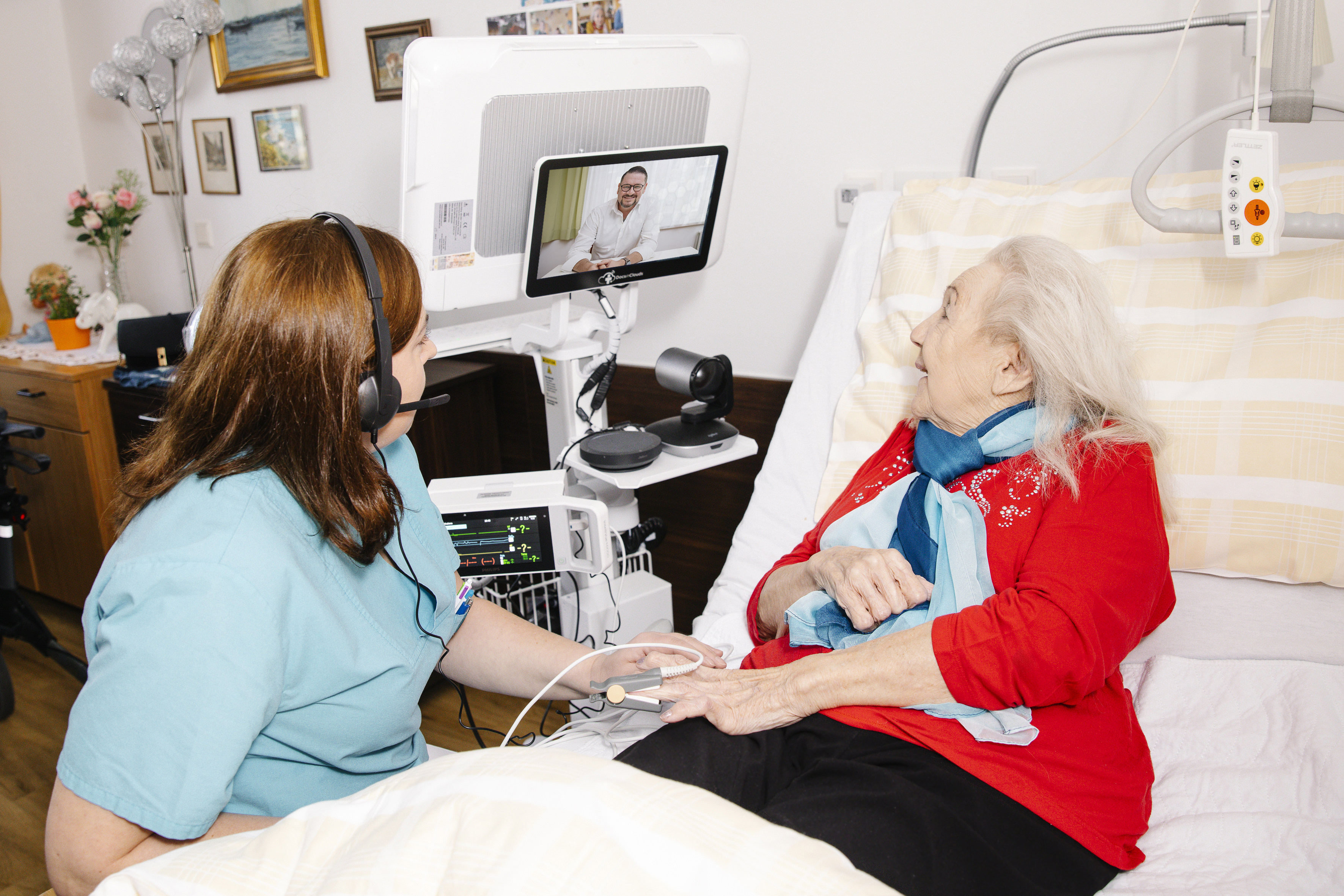 Televisite im Hospiz St. Katharina