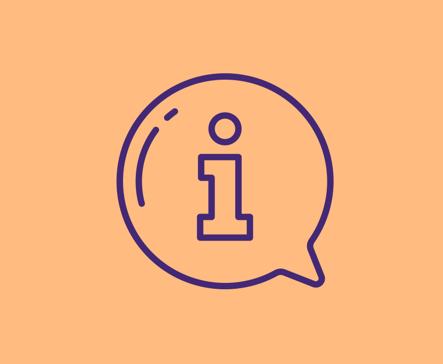 Symbol für Informationsveranstaltung