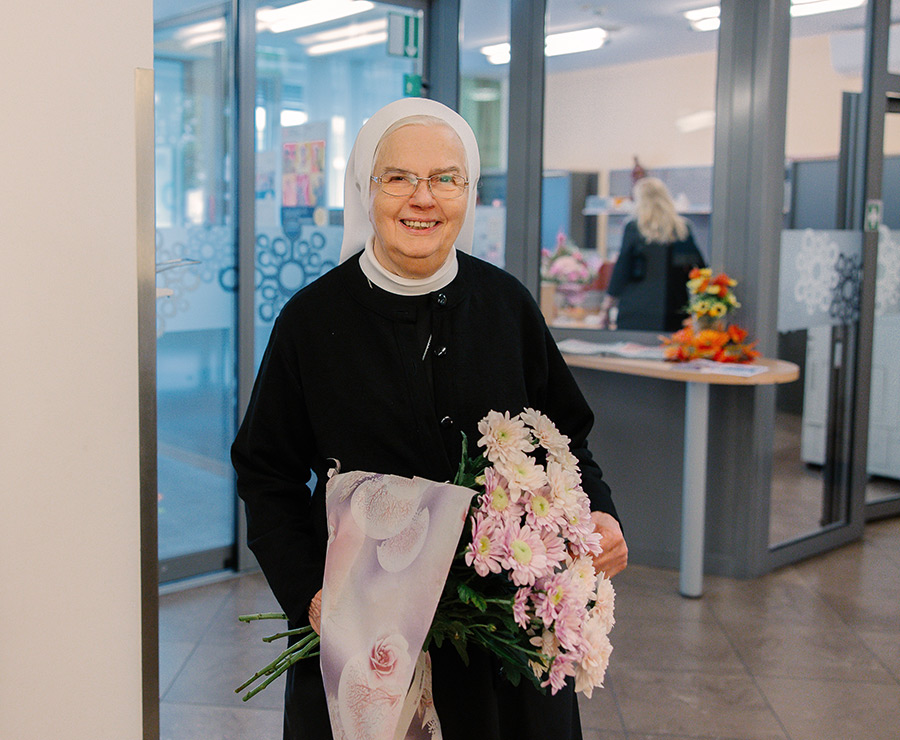 Schwester Angelina von den Barmherzigen Schwestern