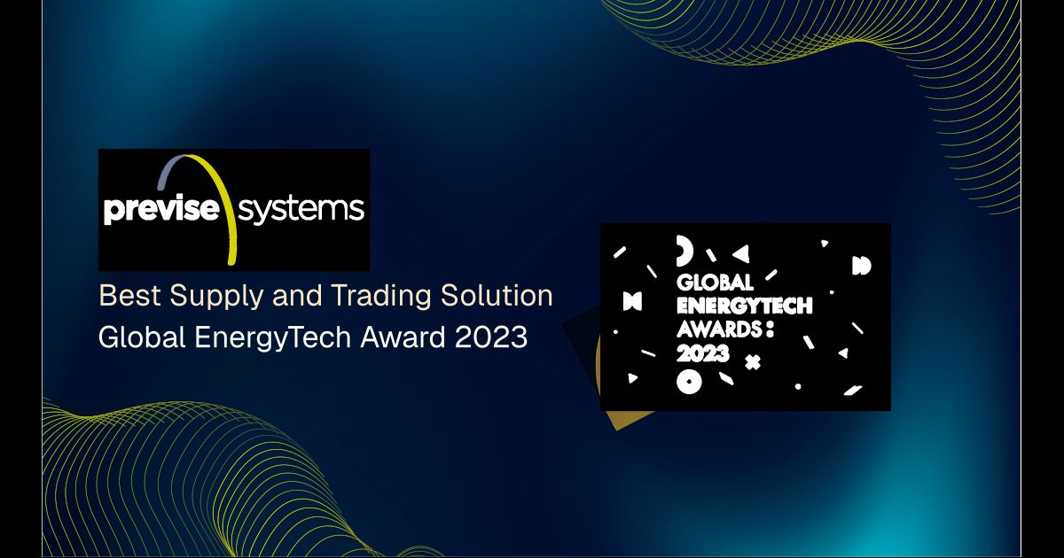 Previse Systems Wins Best Supply and Trading Solution - EnergyTech ...