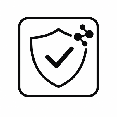 Pictograma reprezentand materiale sigure, hipoalergenice si non-poroase