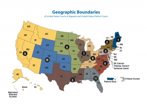 Federal Circuit Court Map
