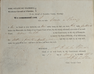 1853 Subpoena