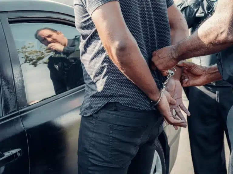 Man with handcuffs