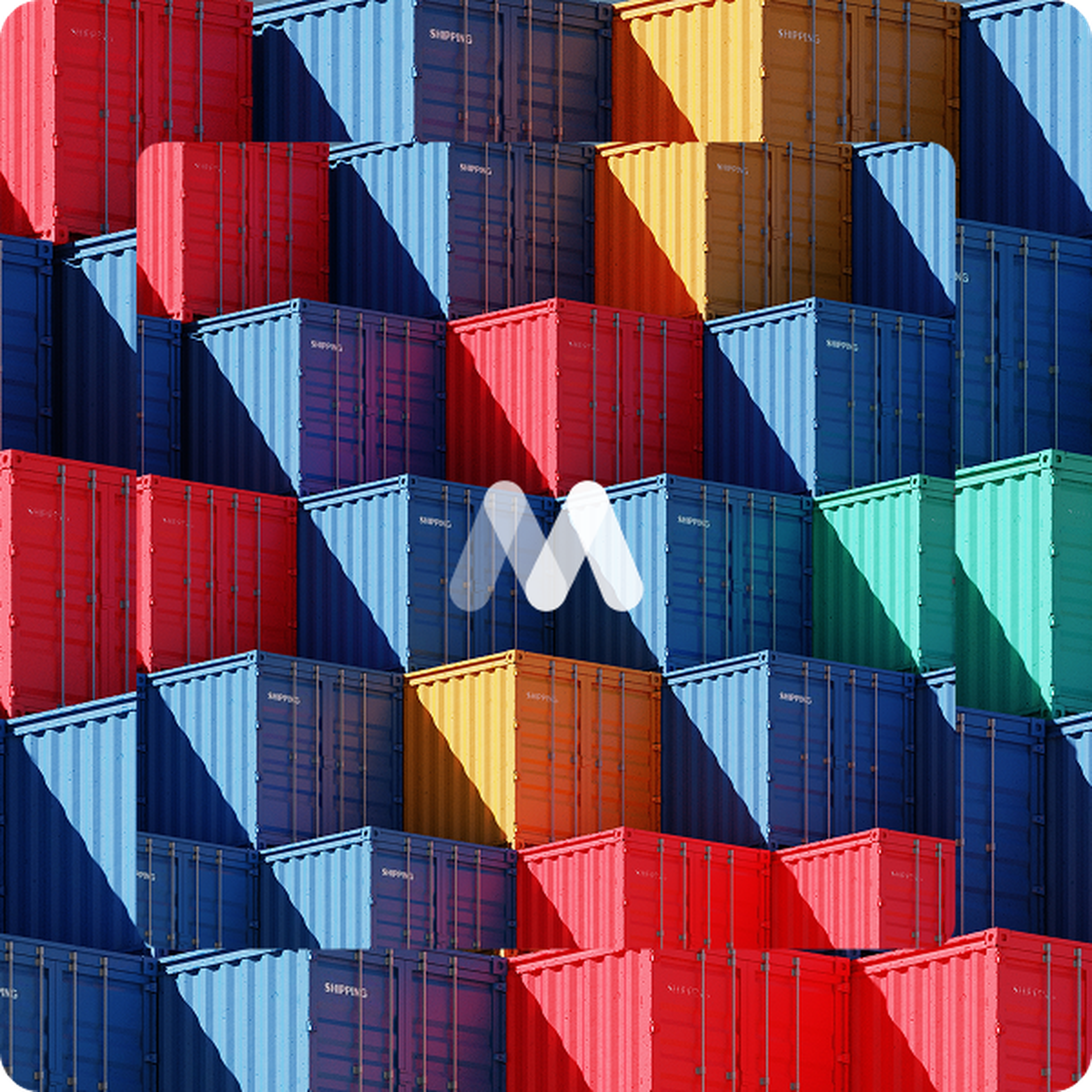 Infrastructure Management services cargo with Mantu logo