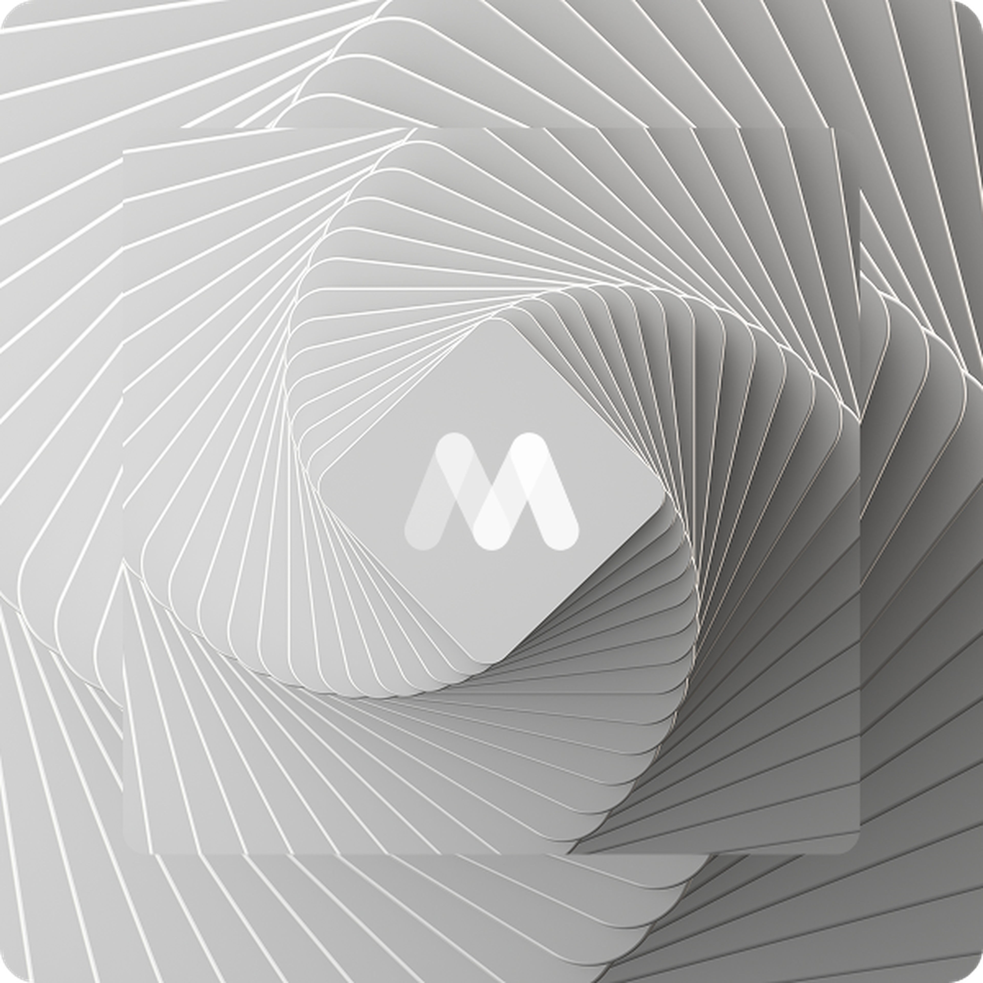 Devops consulting white abstract geometry background