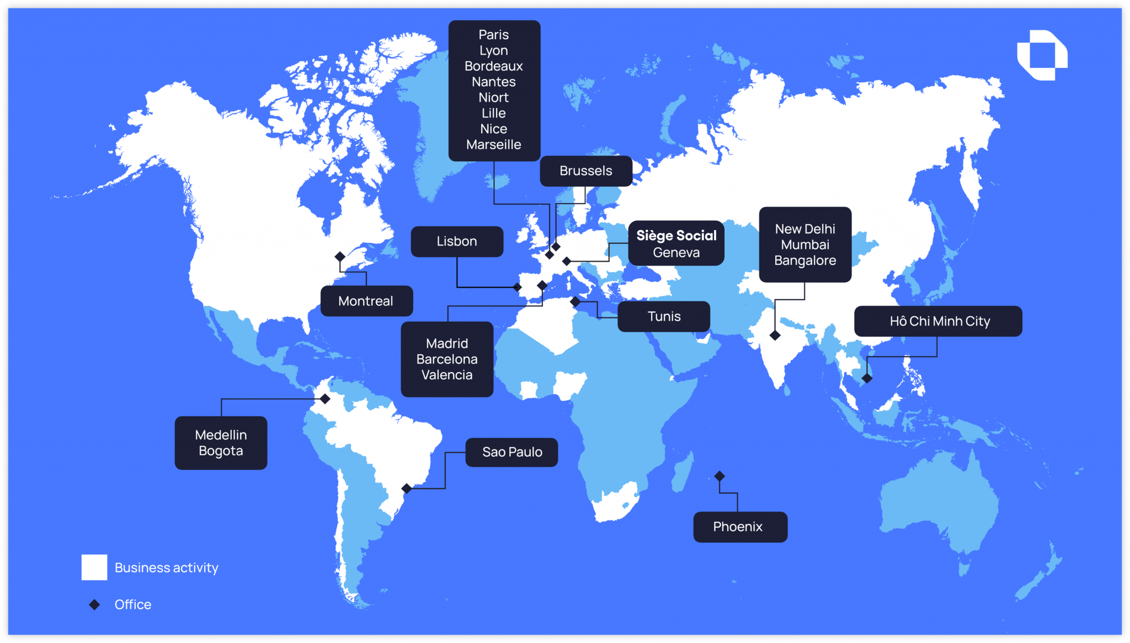 How do you go from a first office to operating in 50 countries worldwide, in just ten years