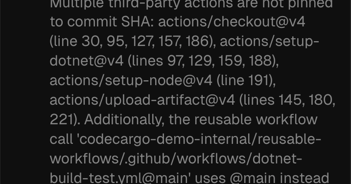 Enterprise Compliance for GitHub Actions Workflows