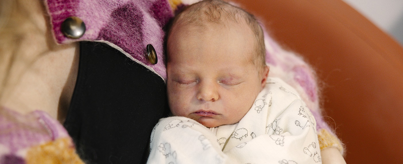 Ein Baby im St Josef KH