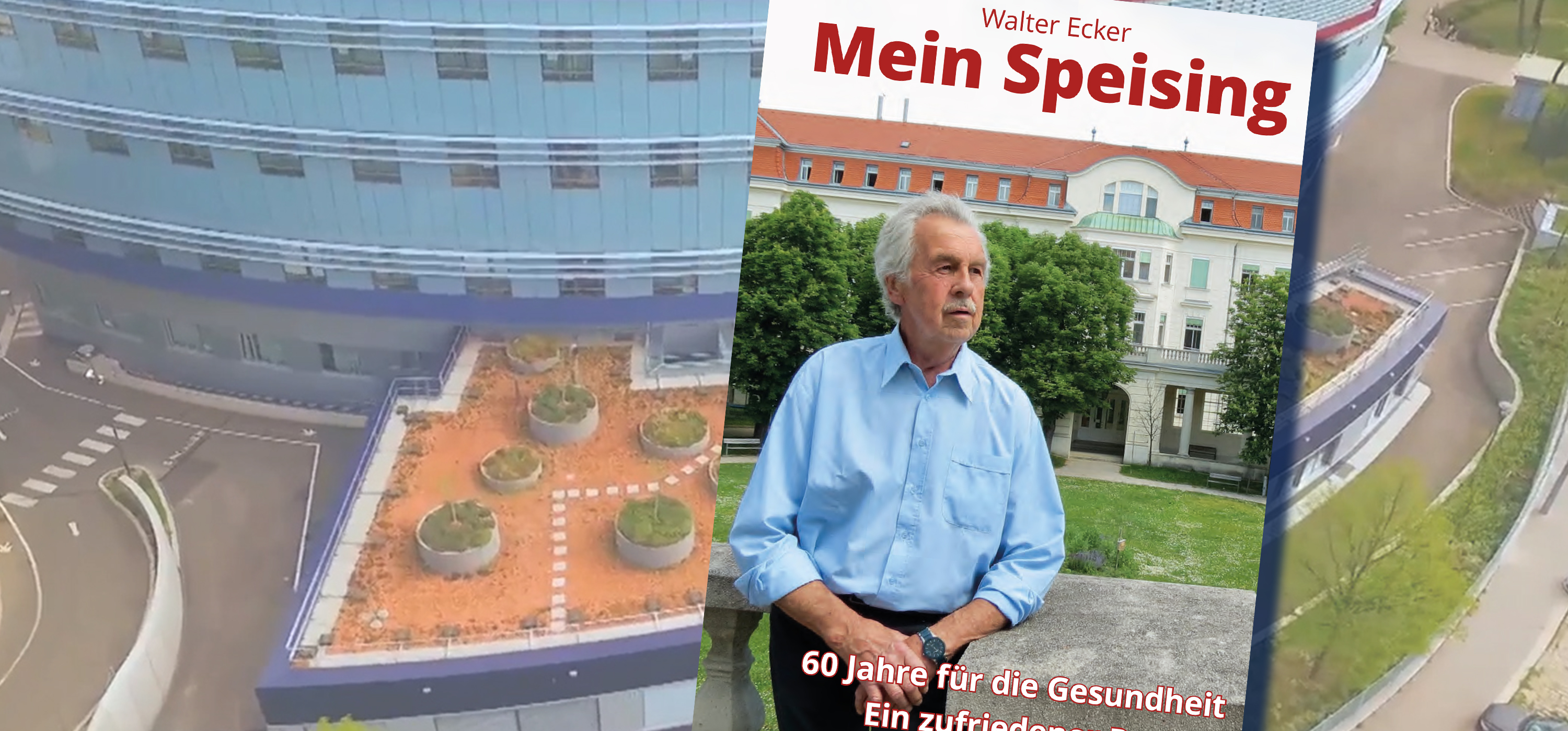 Walter Ecker mit seinem Buch