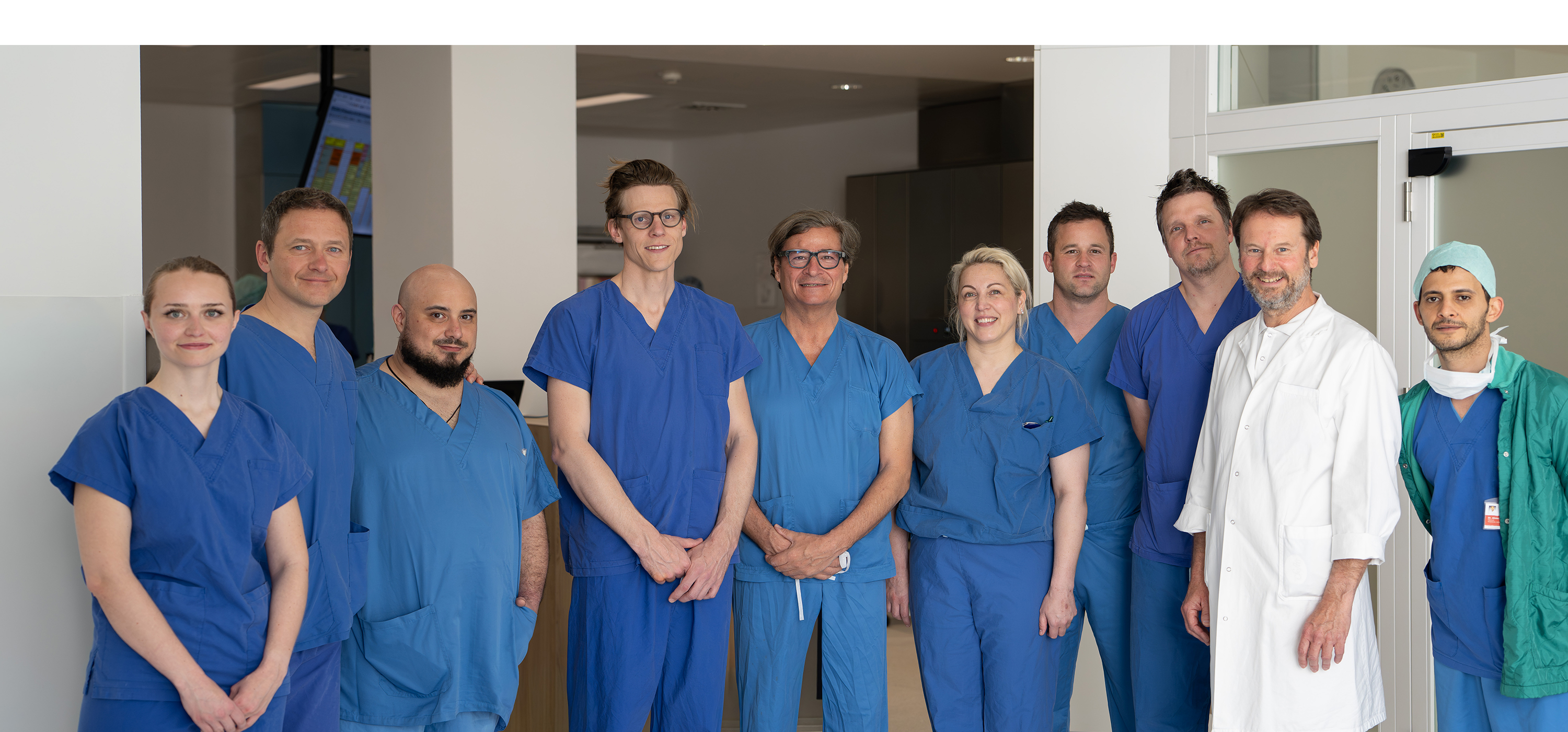 Das Team der Hüftoperationen