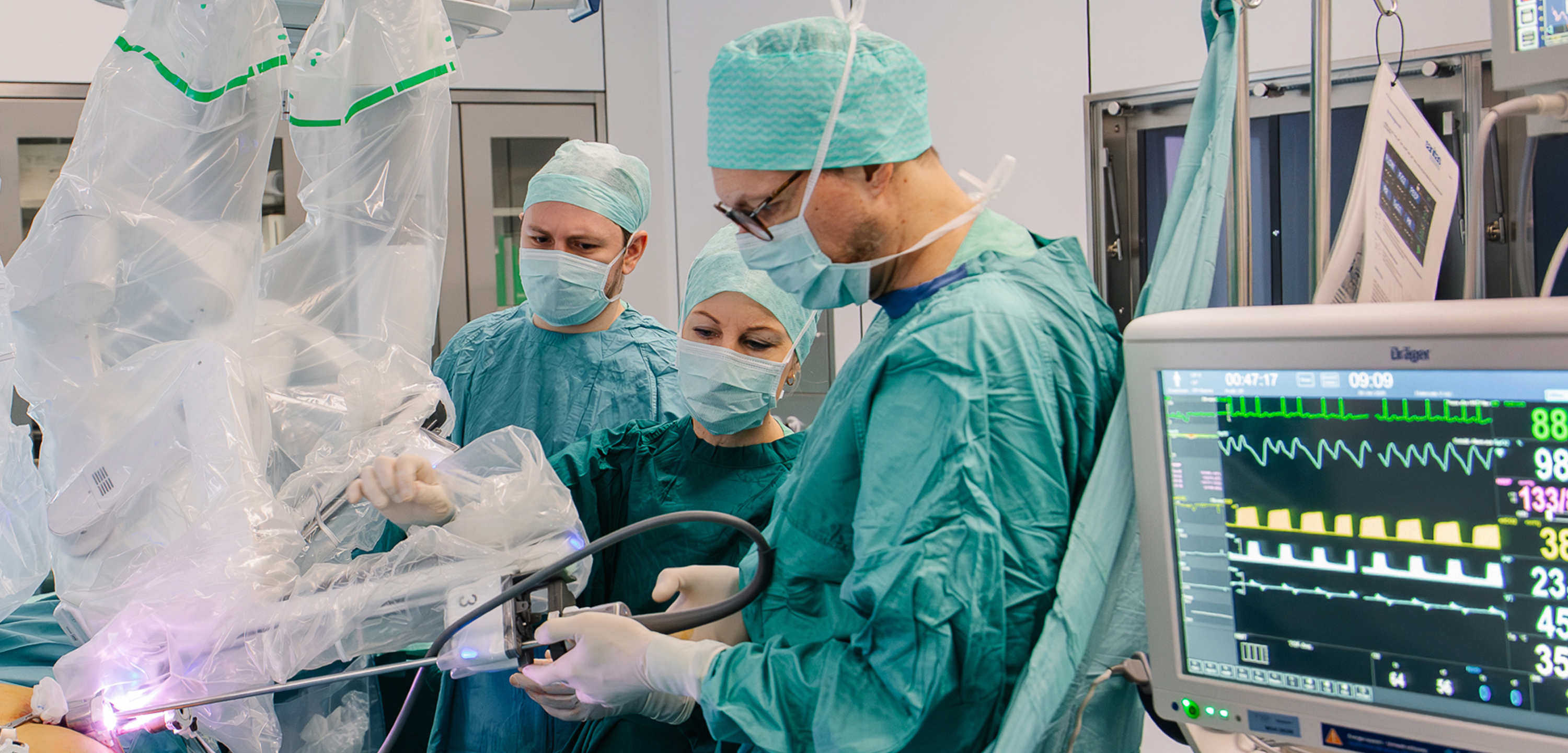 Roboter-OP bei Darmvorfall