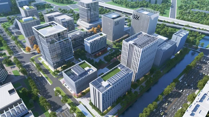 智慧工地平台助力张江集团智能建造与设计协同-张江康桥项目-子虔科技客户案例配图