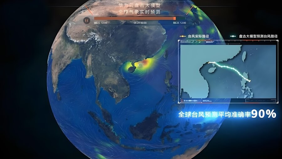 华为云盘古大模型5.0在气象领域的应用