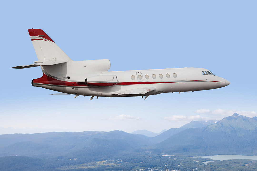 An ambulance jet.