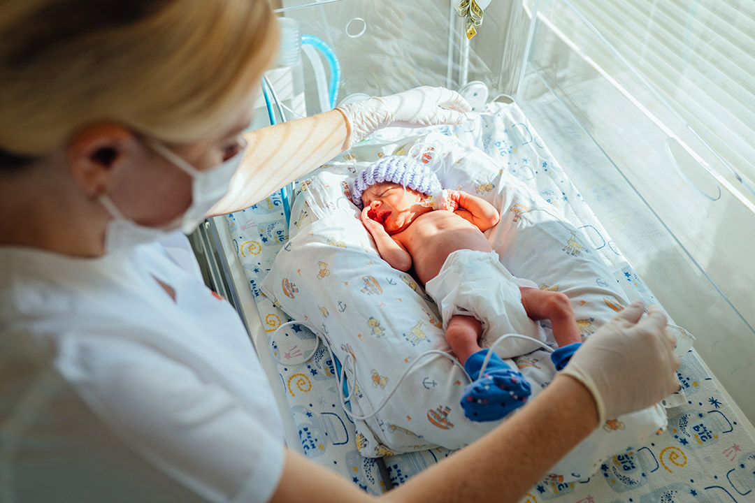 A newborn baby