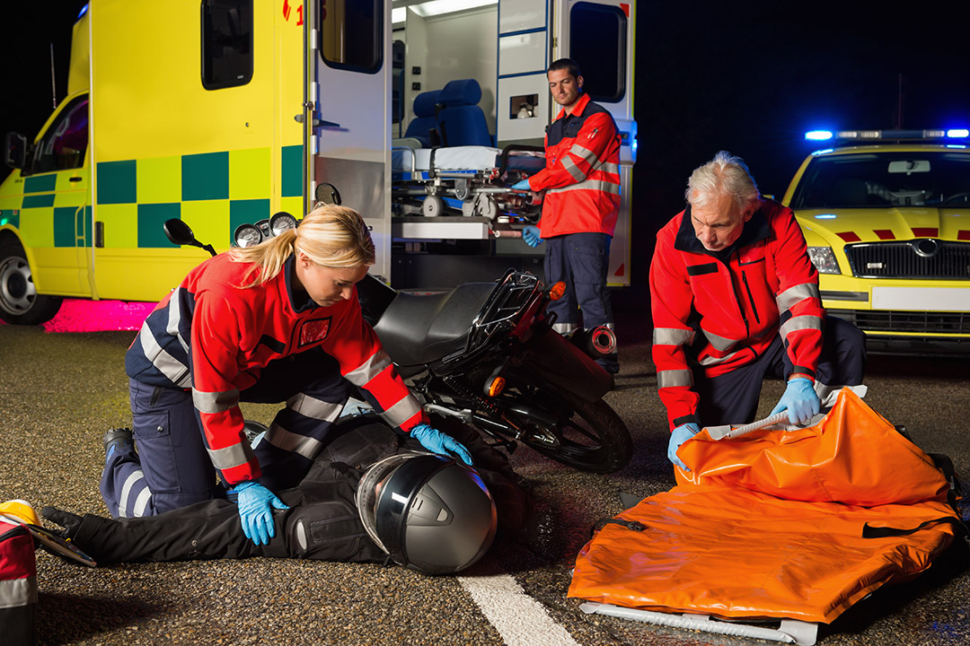 A Motocycle accident