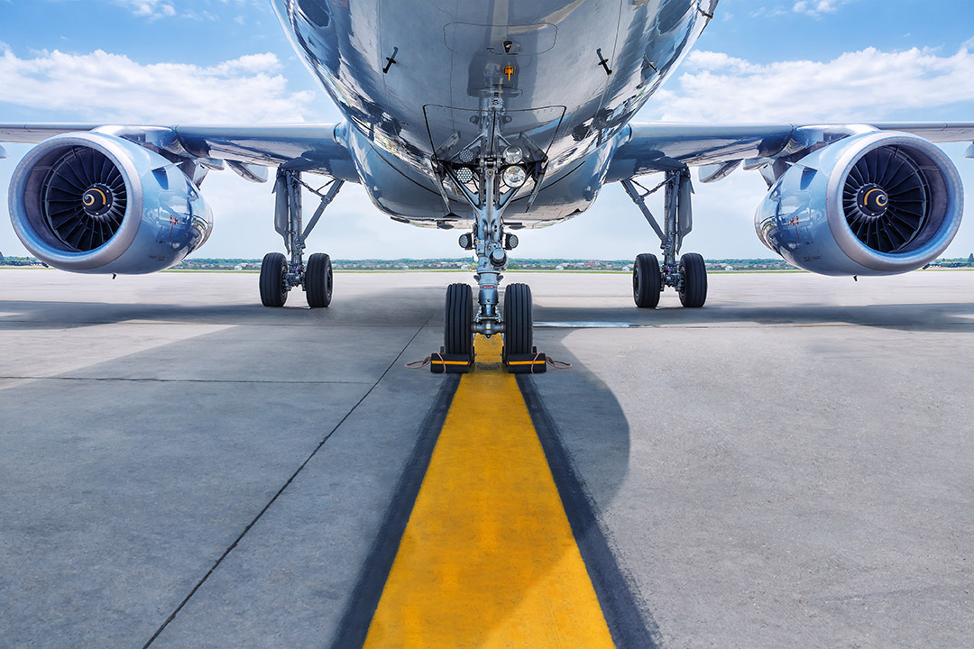 Commercial plane