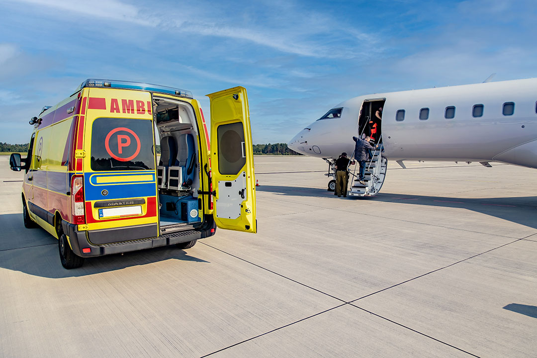 Ground ambulance and air ambulance