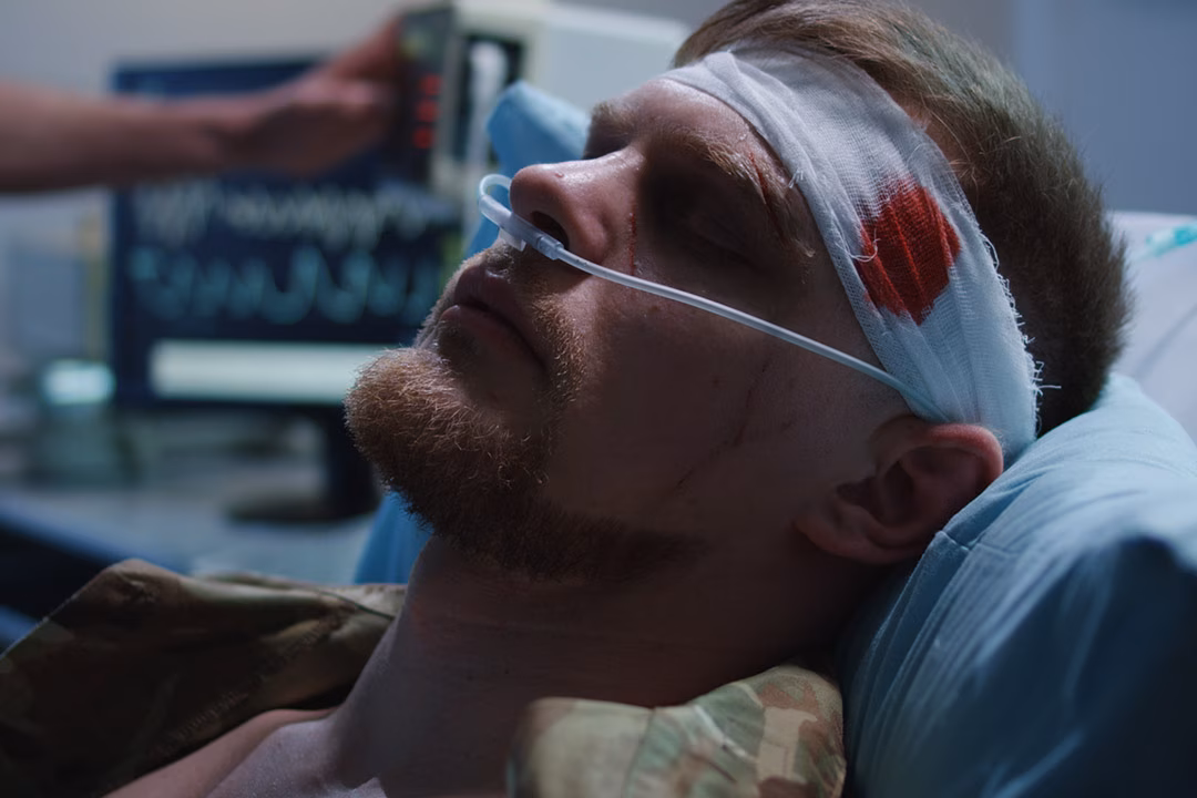 A patient with head injury